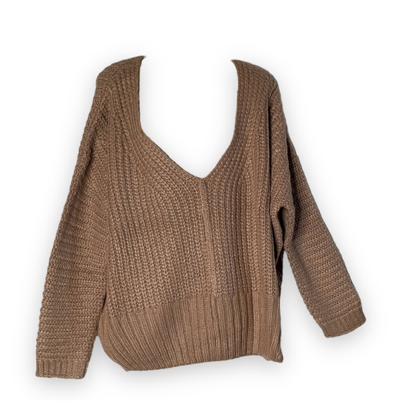 Listicle Chunky Oversized Sweater Boxy Knit Cardigan Small - Picture 4 of 6